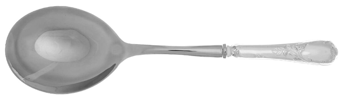 Marly (Sterling) Casserole Spoon with Smooth Stainless Bowl HC by Christofle France-1