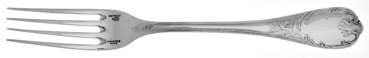 Marly (Sterling) Fork by Christofle France-1