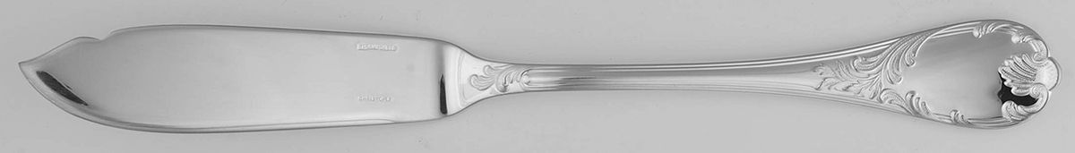 Marly (Sterling) Individual Solid Fish Knife by Christofle France-1