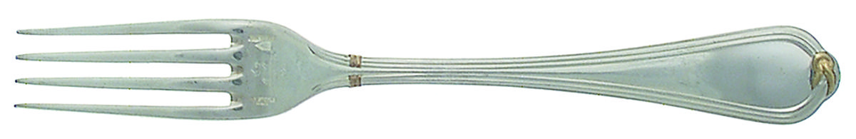 Oceana Gold (Sterling) Fork by Christofle France-1