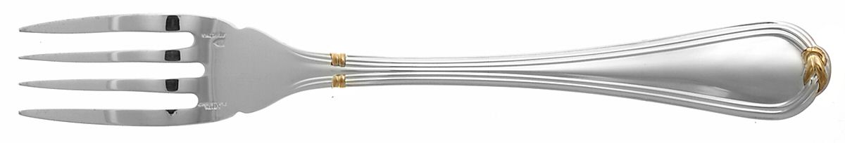 Oceana Gold (Sterling) Individual Salad Fork by Christofle France-1