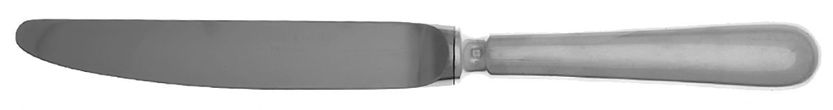 CTF15 (Silverplate) Dessert Knife with Stainless Blade by Christofle France-1