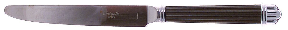 Aria-Black (Stainless) New French Hollow Knife by Christofle France-1