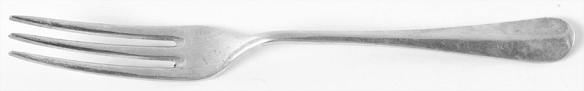 Queen Anne (Silverplate) 3-Tine Luncheon Fork by Cooper Bros & Sons-1