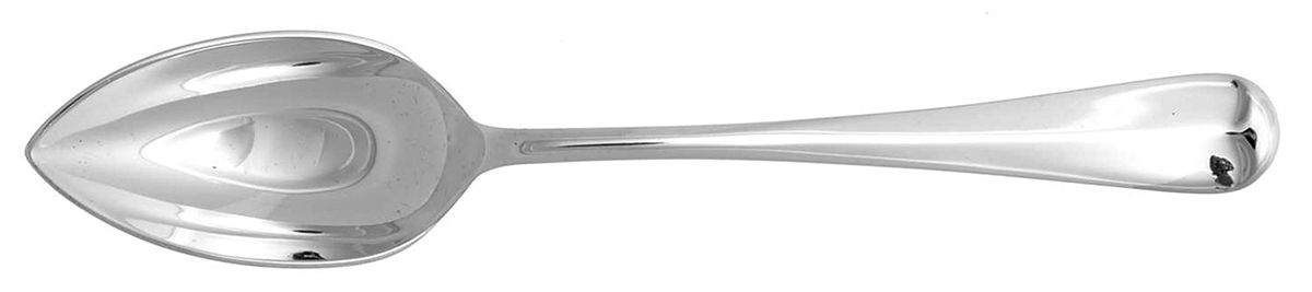 Queen Anne (Silverplate) Fruit/Orange Spoon by Cooper Bros & Sons-1