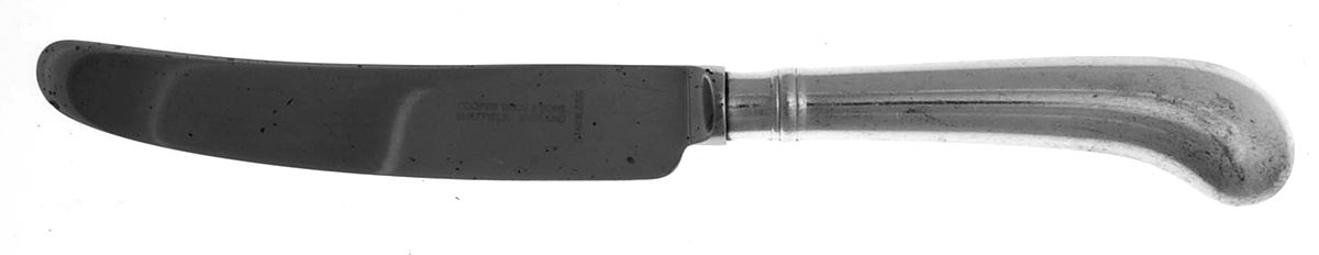 Queen Anne (Silverplate) New French Hollow Knife by Cooper Bros & Sons-1