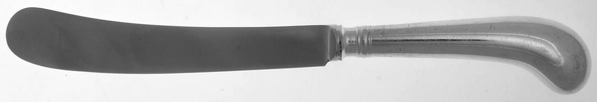 Queen Anne (Silverplate) Old French Hollow Pistol Knife by Cooper Bros & Sons-1