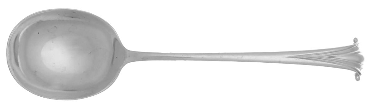 English Onslow (Sterling) Round Bowl Soup Spoon (Cream Soup) by CJ Vander-1
