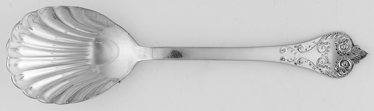 William & Mary (Sterling) Sugar Shell Spoon by CJ Vander-1