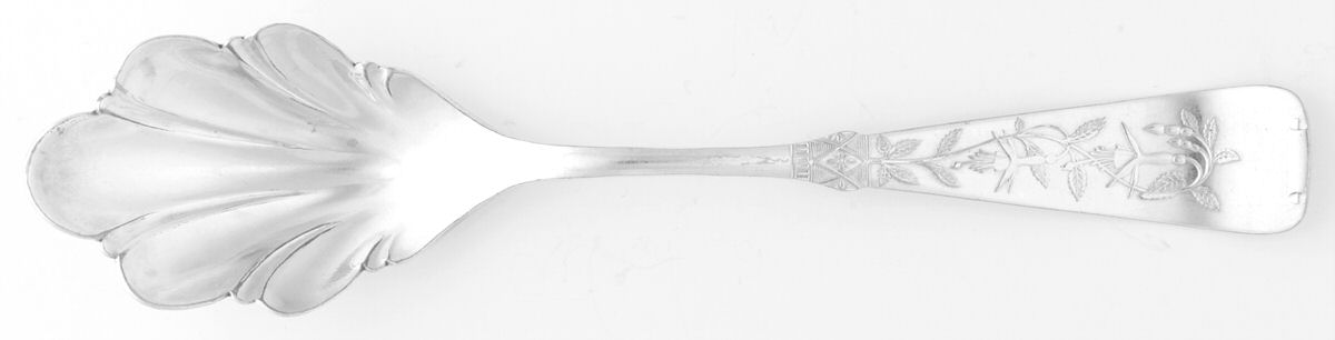 Crown Plate One Sugar Shell Spoon by Crown Plate -1