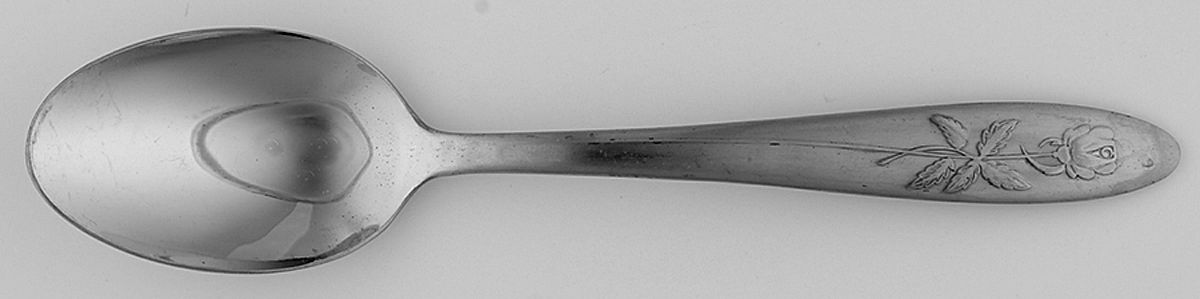 Rose (Stainless) Teaspoon by Cathedral-1