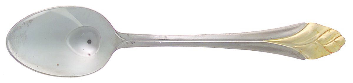Chantal-Gold Accent Place/Oval Soup Spoon by Cambridge Silver-1