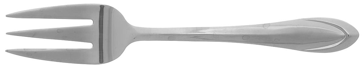 CBS15 Medium Solid Cold Meat Serving Fork by Cambridge Silver-1