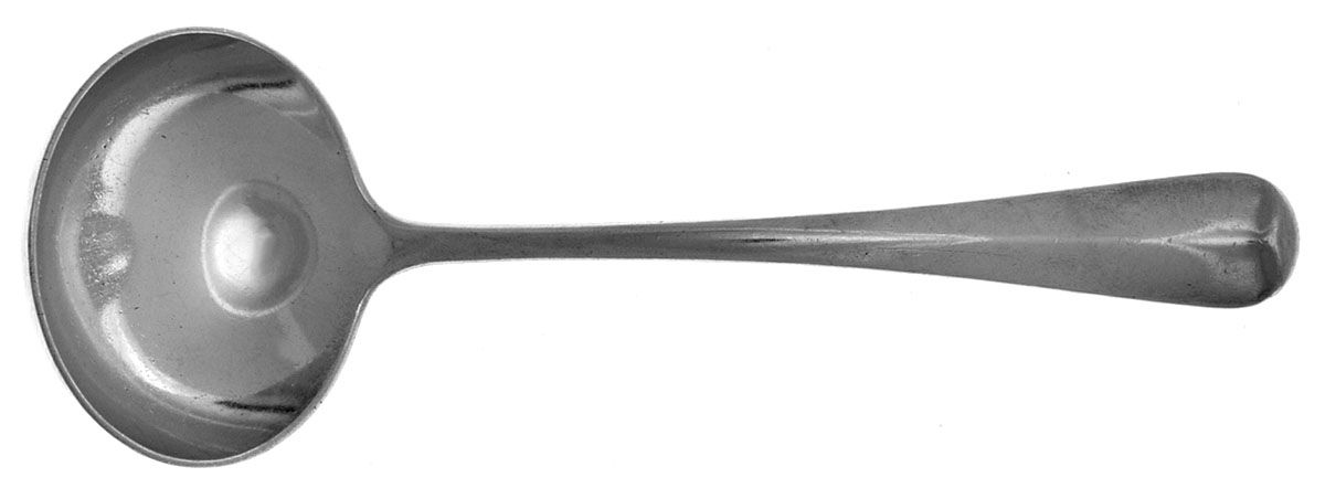 Rattail (Sterling) Solid Gravy Ladle by CJ Vander-1