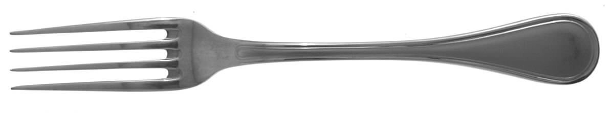 Lyrique Contrast Large Dinner Fork by Jean Couzon-1