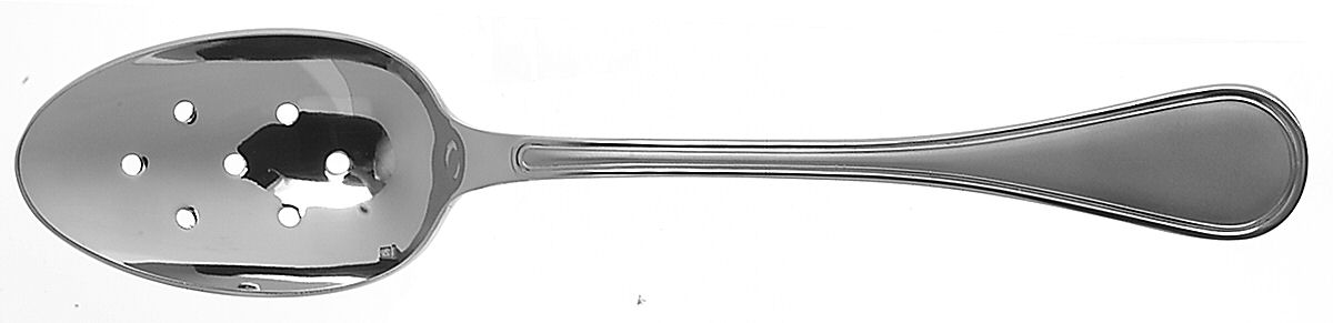Lyrique Contrast Pierced Solid Serving Spoon by Jean Couzon-1