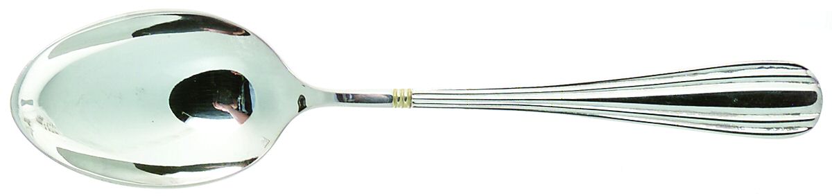 Alliance Gold Place/Oval Soup Spoon by Jean Couzon-1