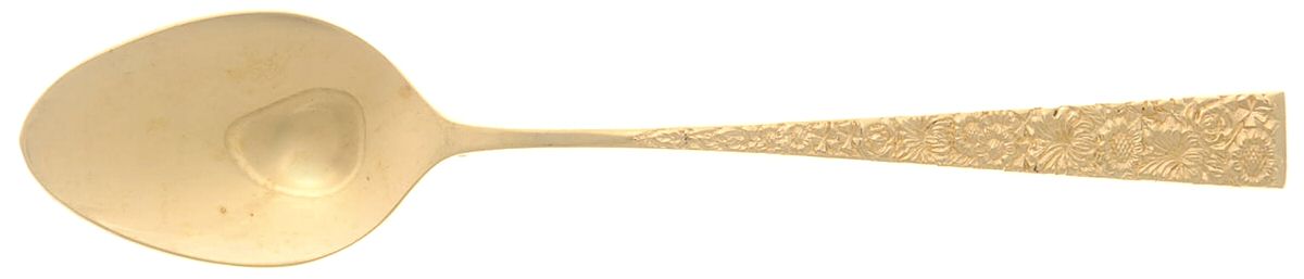 Golden Fresco (Gold Electroplate) Teaspoon by Cosmos Products Company-1