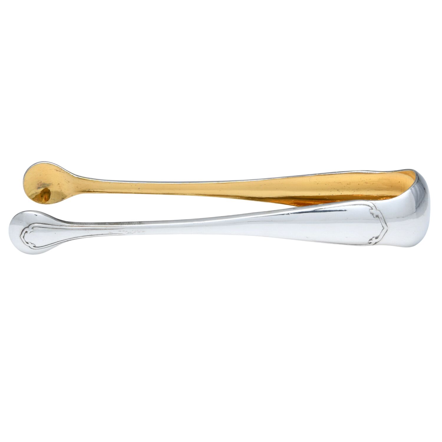 CTF18 (Silverplate) Sugar Tongs by Christofle France-1