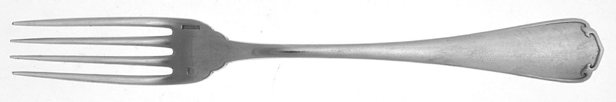 CTF18 (Silverplate) Dessert Fork by Christofle France-1