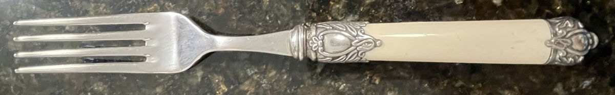 Florentin-Ivory (Stainless) Fork by Jean Couzon-1