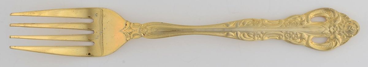 CUS18 (Gold Electroplate) Fork by Customcraft-1