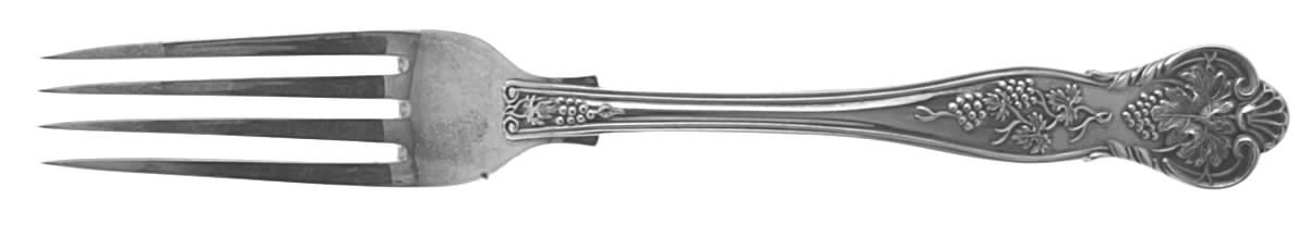 Bright Vine (Sterling) Luncheon/Dessert Fork, Solid Piece by CJ Vander-1