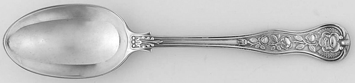 Rose (Sterling) Dessert/Oval Soup Spoon by CJ Vander-1