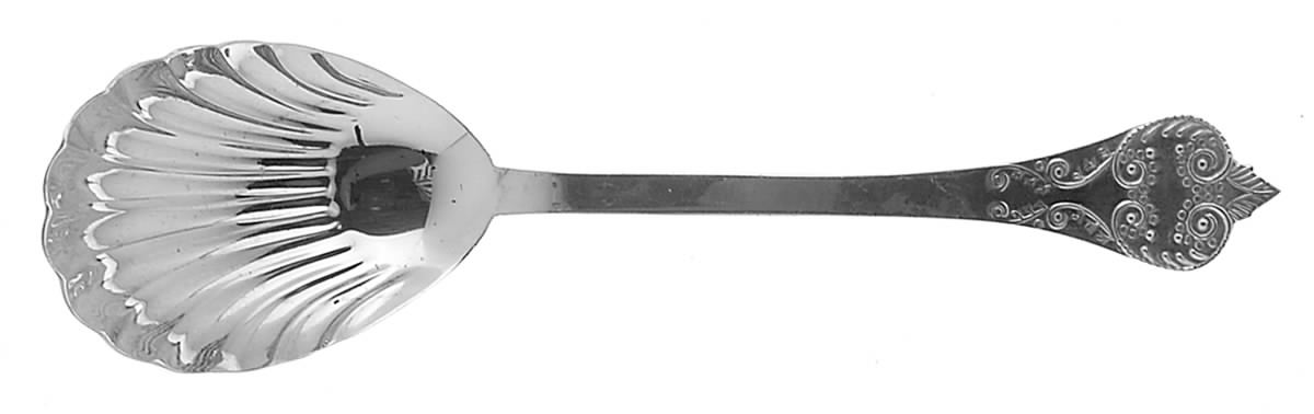 Charles II (Sterling, Dateunknown) Sugar Shell Spoon by CJ Vander-1