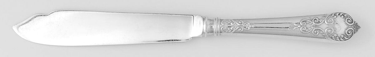 Charles II (Sterling, Dateunknown) Individual Hollow Handle Fish Knife-Sterling Blade by CJ Vander-1