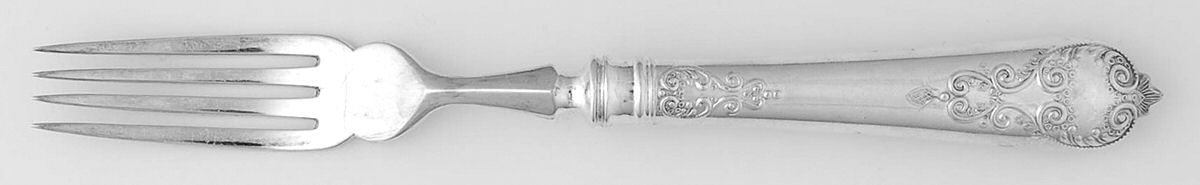 Charles II (Sterling, Dateunknown) Individual Fish Fork Hollow Handle Ind. Strl Tines by CJ Vander-1