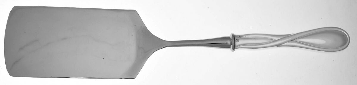 Galea (Silverplate, 2000) Lasagna Server with Stainless Blade HC by Christofle France-1