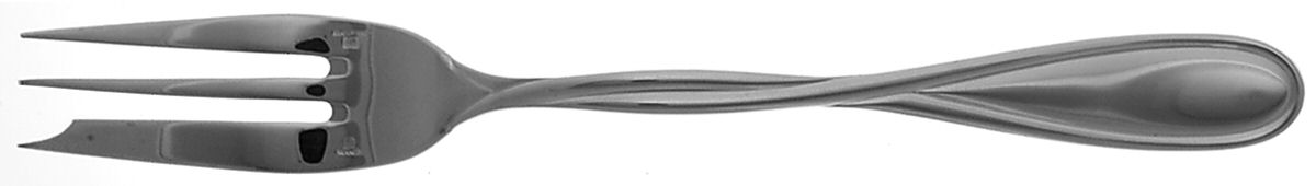 Galea (Silverplate, 2000) Solid Serving Fork by Christofle France-1