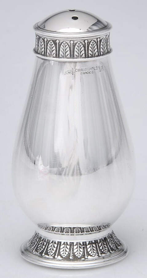 Malmaison-Beauharnais (Silverplate, Hollowware) Salt Shaker by Christofle France-1