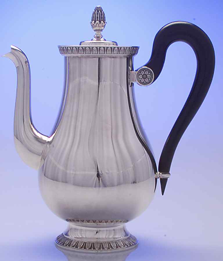 Malmaison-Beauharnais (Silverplate, Hollowware) Silverplate Coffee Pot by Christofle France-1
