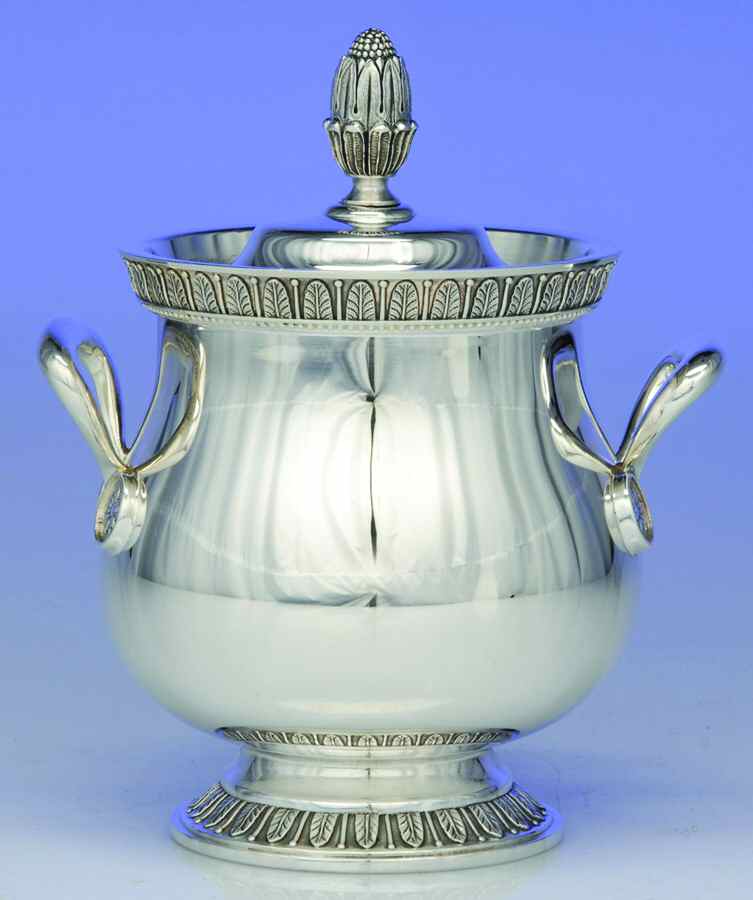 Malmaison-Beauharnais (Silverplate, Hollowware) Sugar Bowl No Lid by Christofle France-1