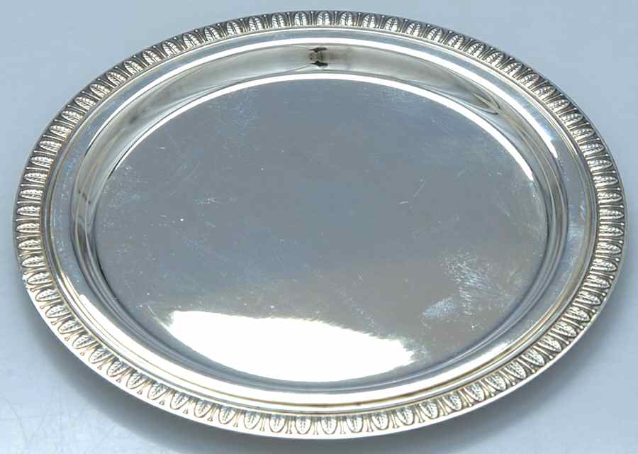 Malmaison-Beauharnais (Silverplate, Hollowware) Bread Plate by Christofle France-1