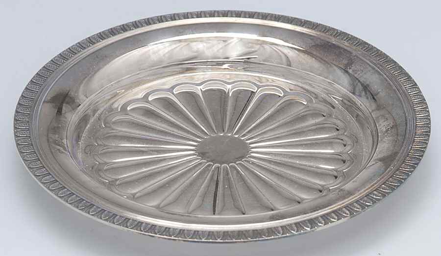 Malmaison-Beauharnais (Silverplate, Hollowware) Wine Bottle Coaster by Christofle France-1