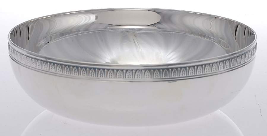 Malmaison-Beauharnais (Silverplate, Hollowware) 5" Round Bowl by Christofle France-1