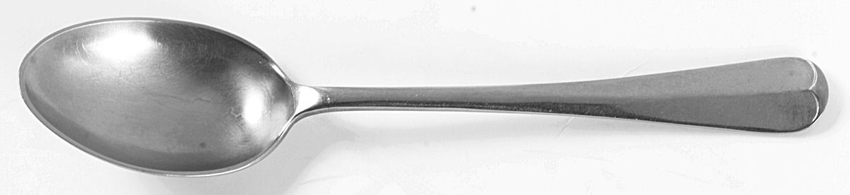 Queen Anne (Stainless, Satin) Teaspoon by Cooper Bros & Sons-1