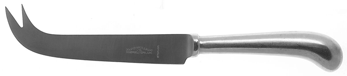Queen Anne (Stainless, Satin) Solid Cheese Serving Pick by Cooper Bros & Sons-1