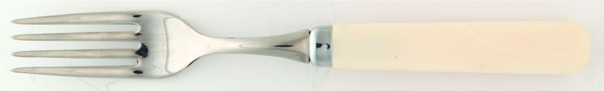 Hudson-Ivory (Stainless) Individual Salad Fork by Calvin Klein-1