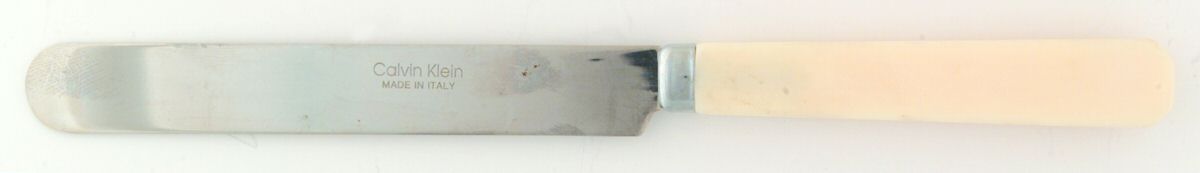 Hudson-Ivory (Stainless) Blunt Hollow Knife by Calvin Klein-1