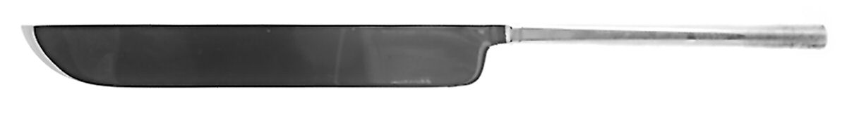 Ellipse (Silverplate) Large Stainless Blade Roast Carving Knife by Calvin Klein-1