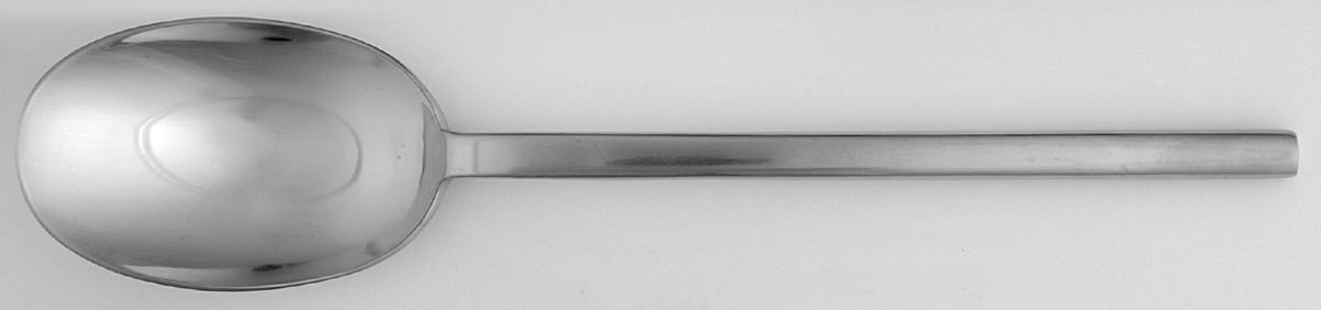 Ellipse (Stainless) Solid Serving Spoon by Calvin Klein-1