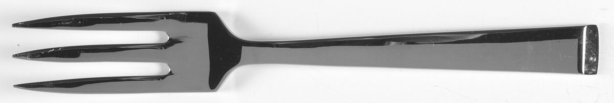 York (Stainless) Large Solid Cold Meat Serving Fork by Calvin Klein-1