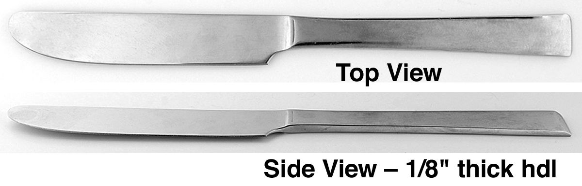 York (Stainless) New French Solid Knife by Calvin Klein-1