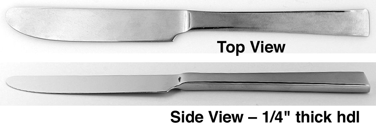 York (Stainless) New French Solid Knife by Calvin Klein-1