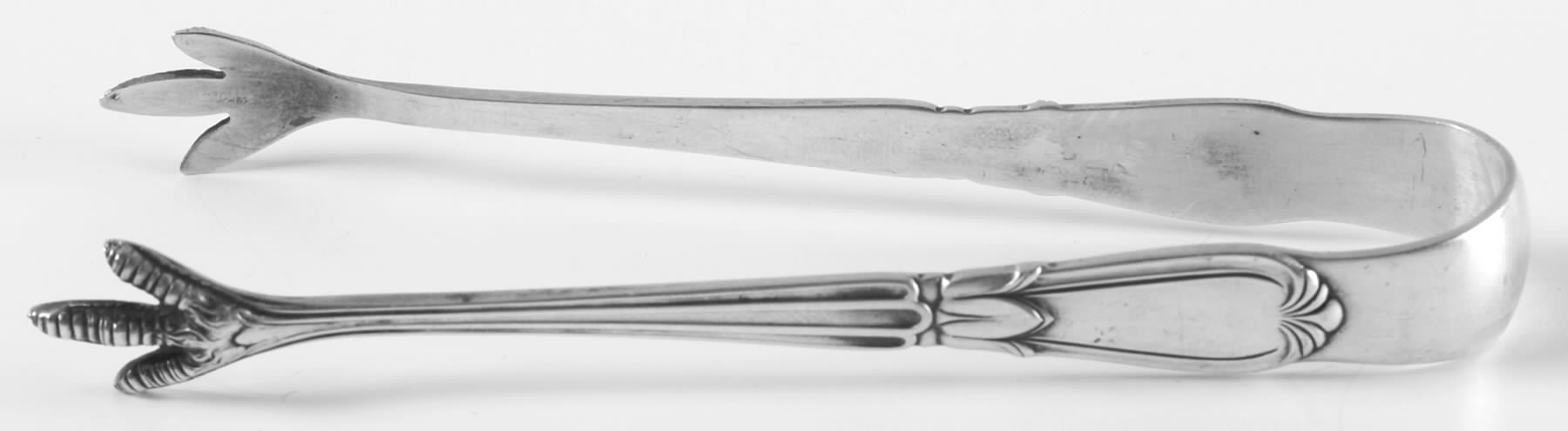 Troubadour (Sterling, 1950-1932, No Monograms) Large Sugar Tongs by Concord-1