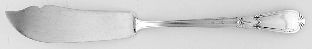 Troubadour (Sterling, 1950-1932, No Monograms) Flat Handle Master Butter Knife by Concord-1